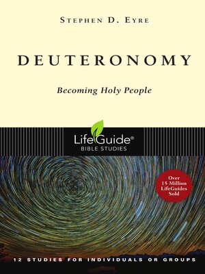 cover image of Deuteronomy: Becoming Holy People